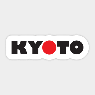 kyoto japan Sticker